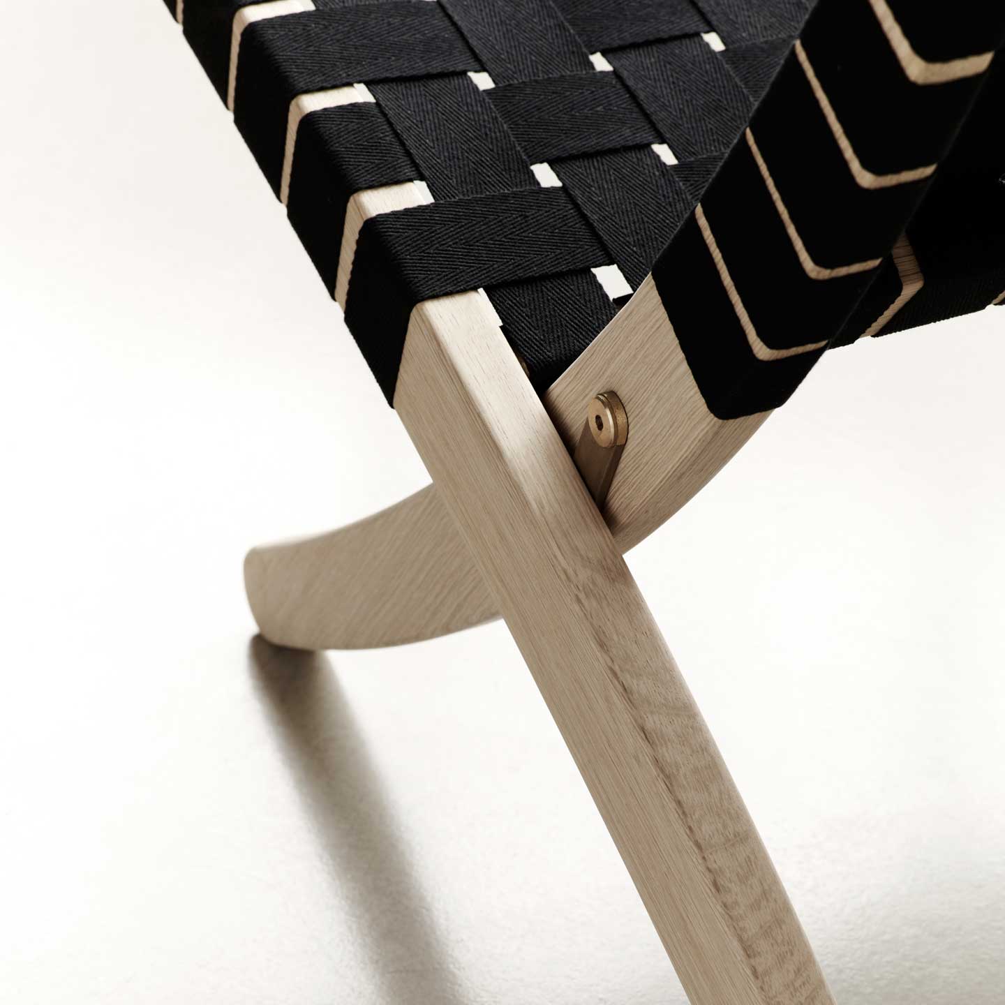 MG501 Cuba Chair | Black Webbing Seat and Back