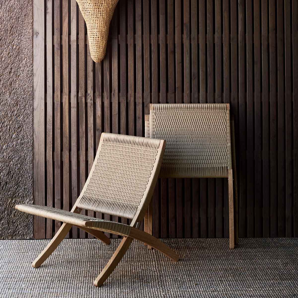 MG501 Cuba Chair | Natural Webbing Seat and Back