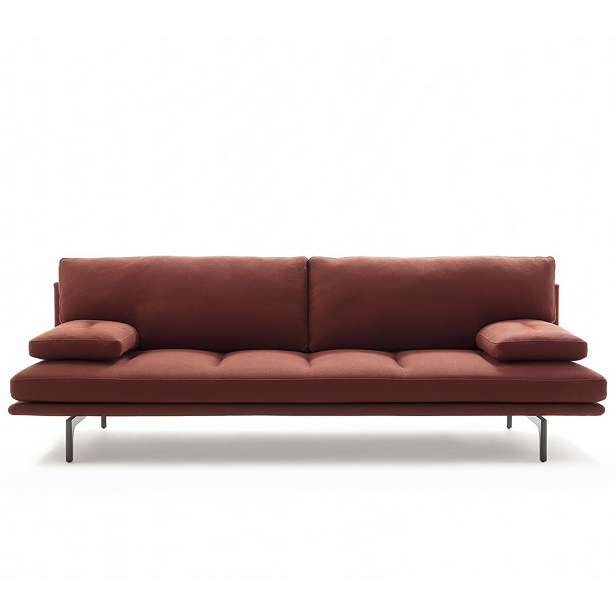 Milano + Sofa 270cm | Brown 27718 Vins Fabric