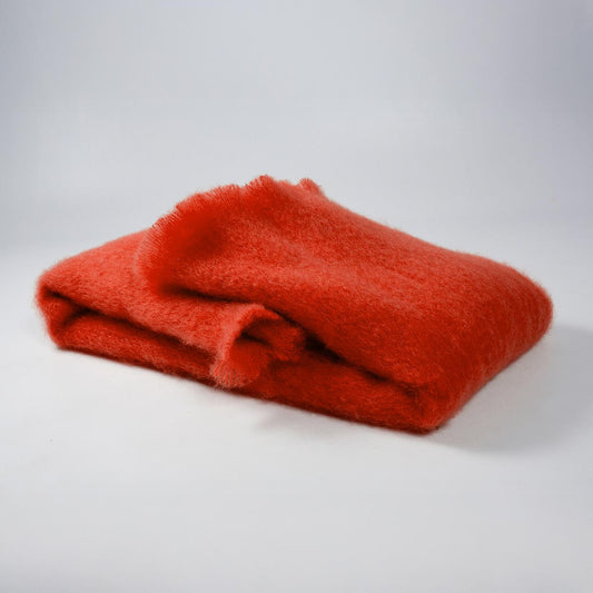 Mohair Lisos Throw | Tomato Ref 207