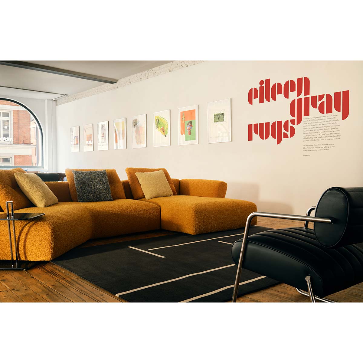 Eileen Gray Monolith Rug | Hand Knotted Pure New Wool