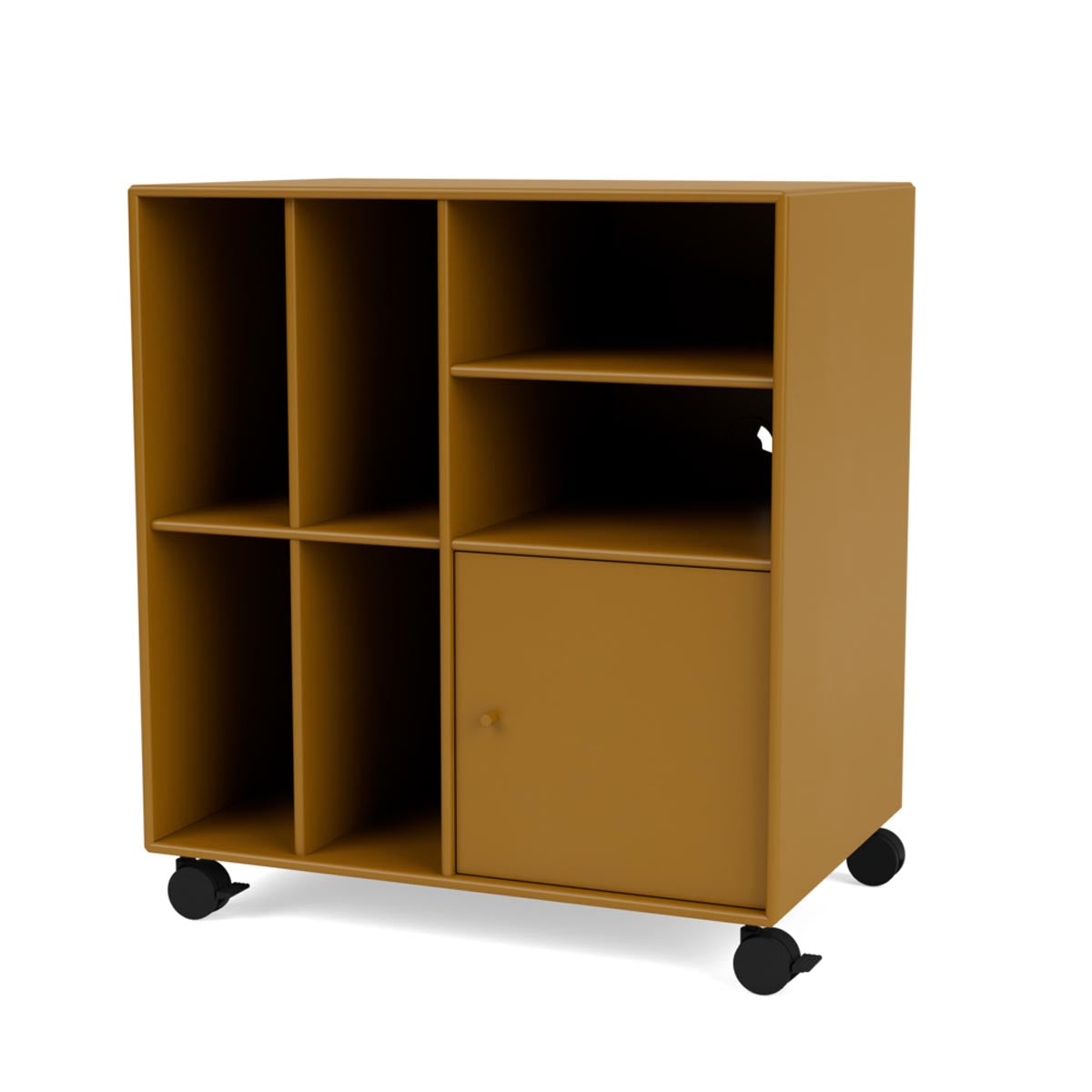 Spin II Vinyl Storage Unit | Amber Lacquer