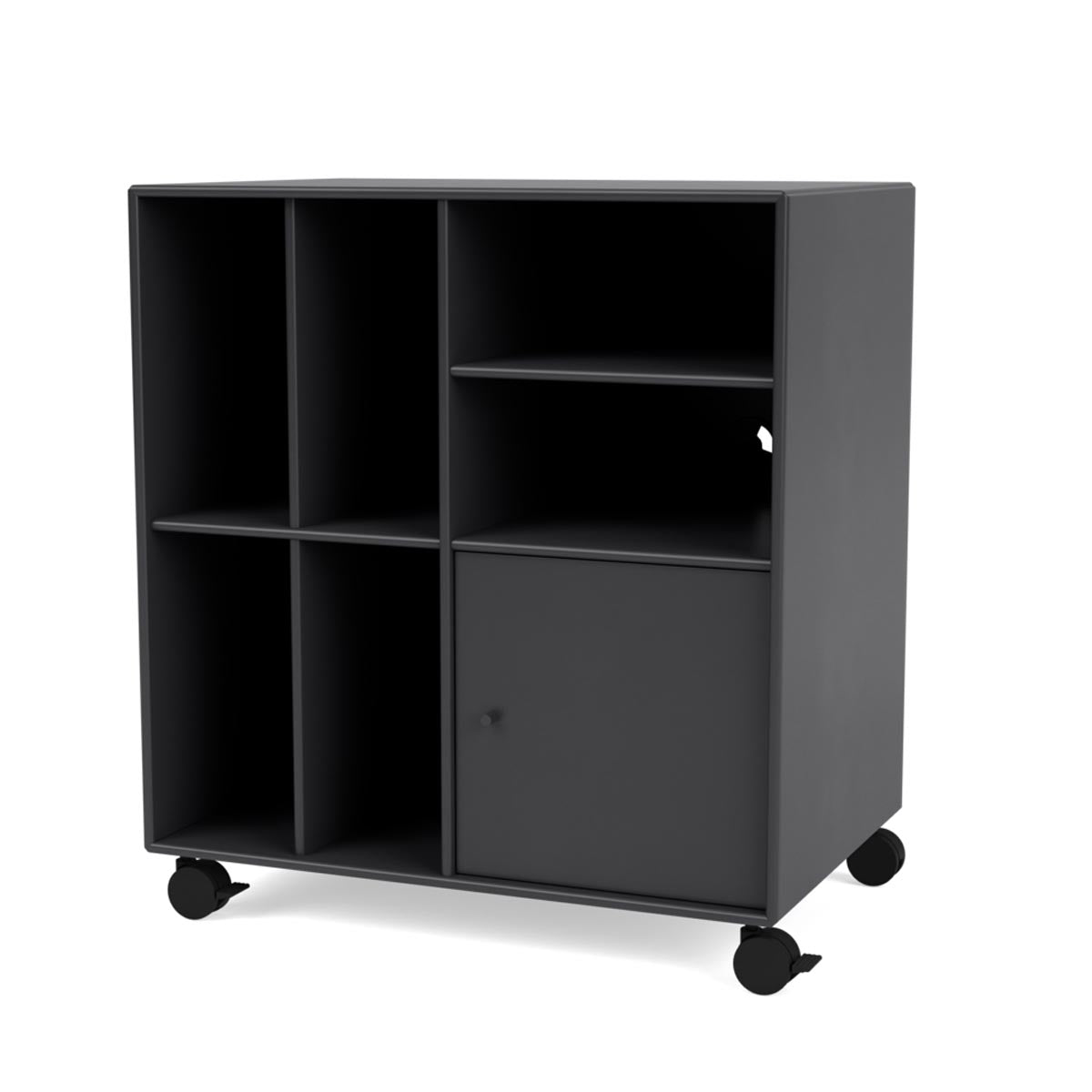 Spin II Vinyl Storage Unit | Anthracite Lacquer