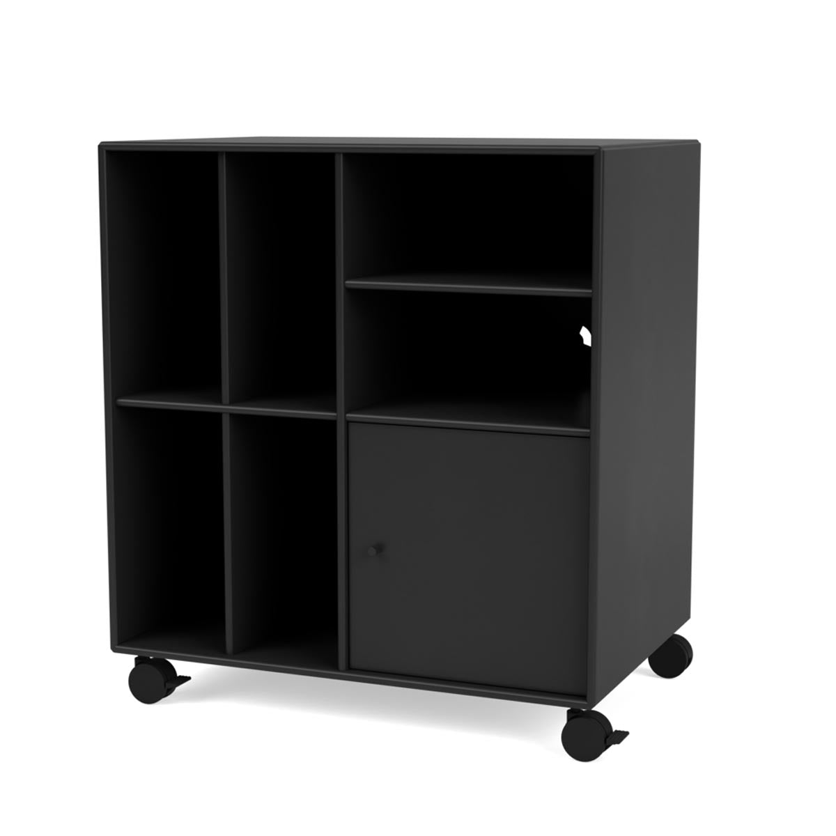 Spin II Vinyl Storage Unit | Black Lacquer