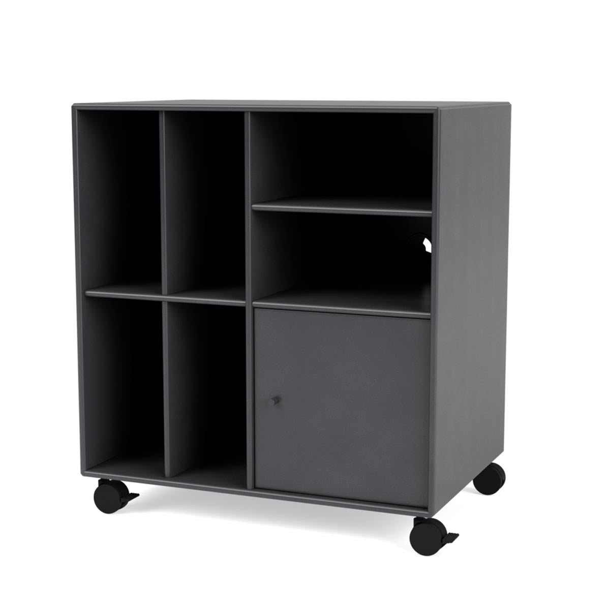 Spin II Vinyl Storage Unit | Coal Lacquer