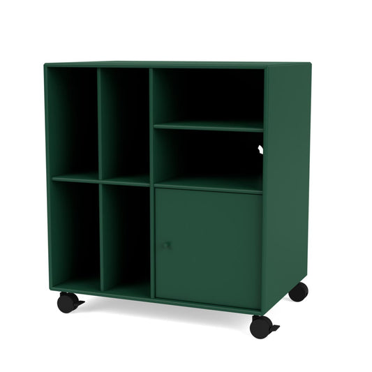 Spin II Vinyl Storage Unit | Pine Lacquer