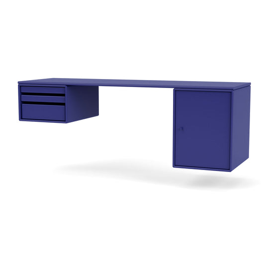 Montana Workshop Desk | Monarch Blue Lacquer