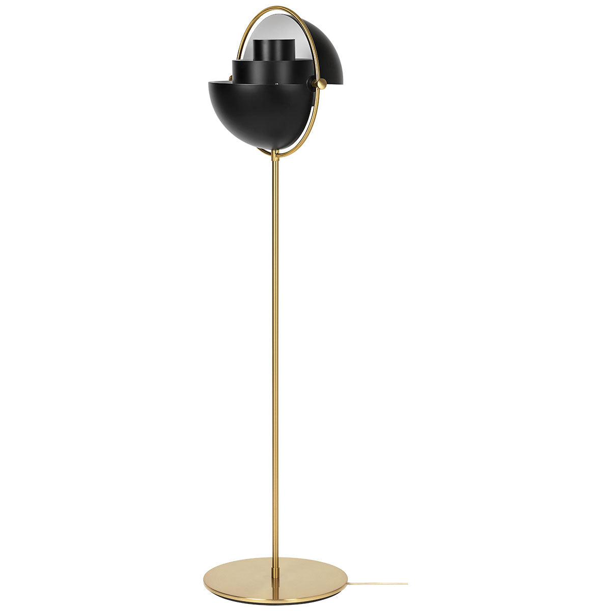 Multi-Lite Floor Light | Matt Black Shade