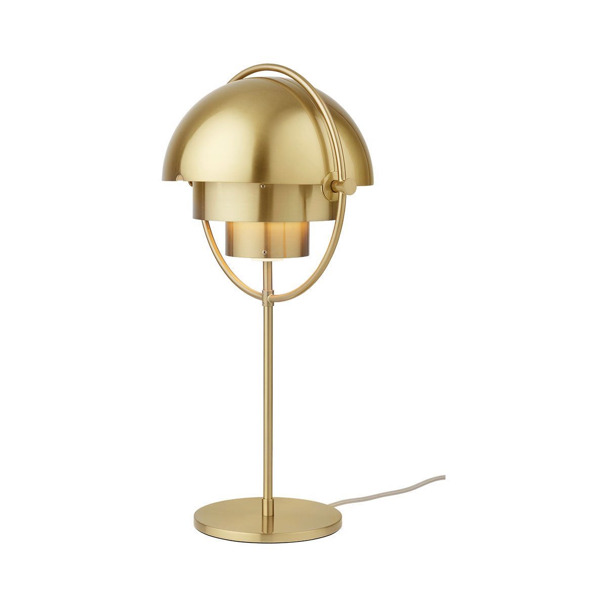 Multi-Lite Table Light | Brass Shade