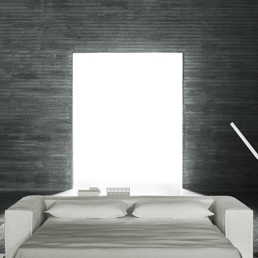 Neowall Sofa Bed 231cm | White 01 Tosca Upholstery