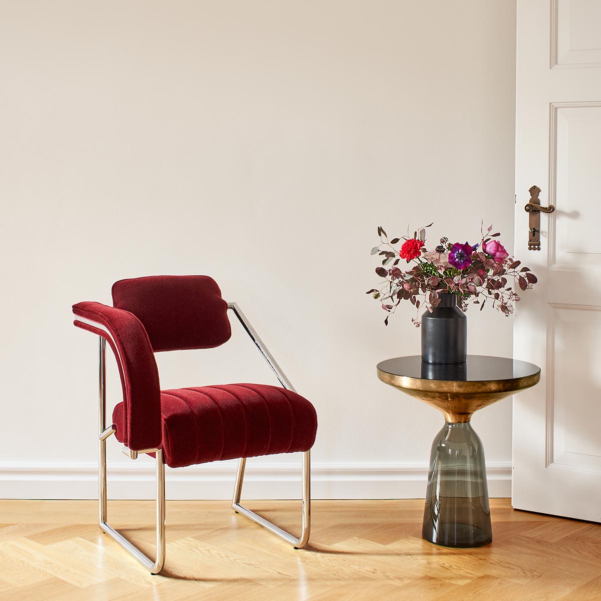 Eileen Gray Non Conformist Chair | Bordeaux Leather