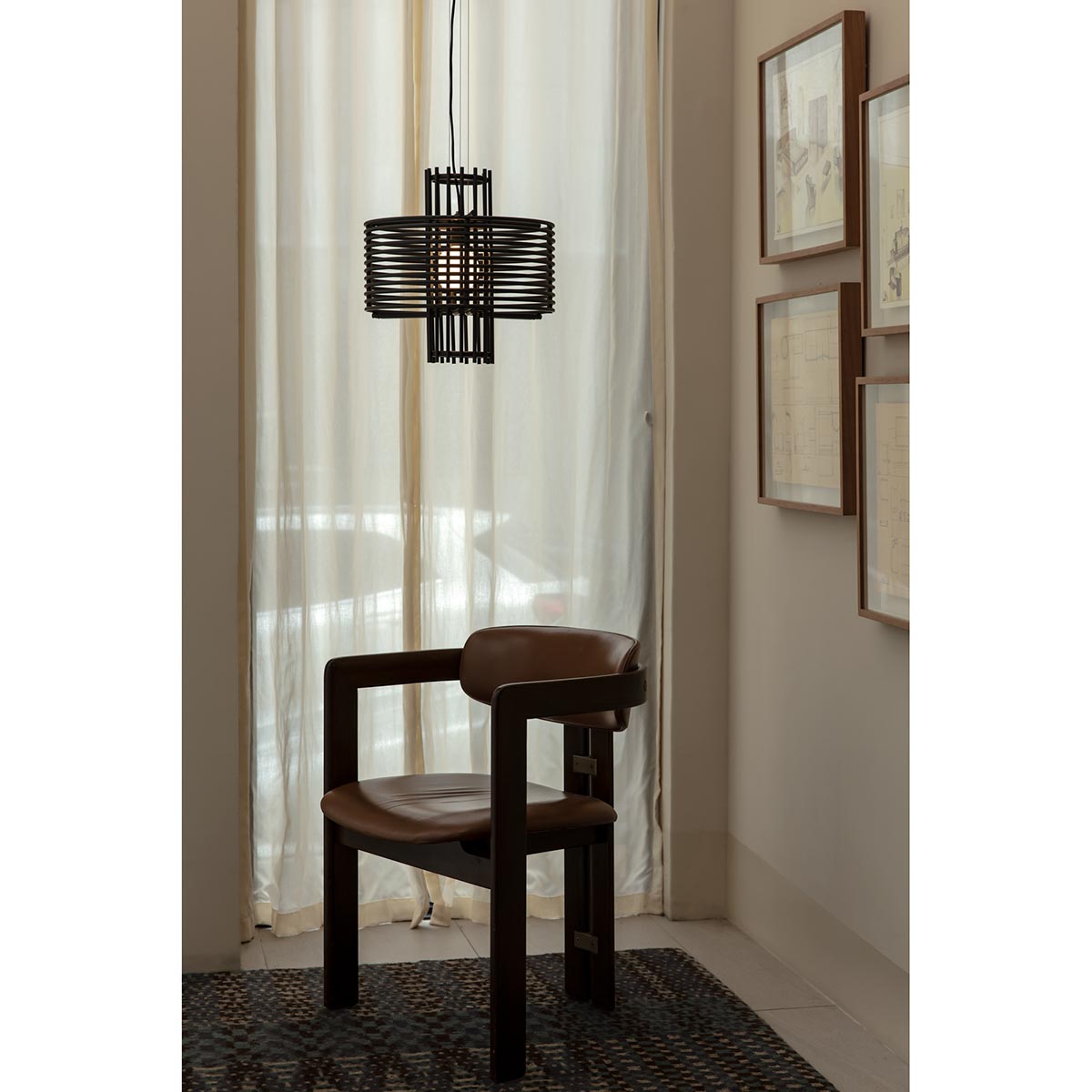 Nova Pendant Light | Charcoal