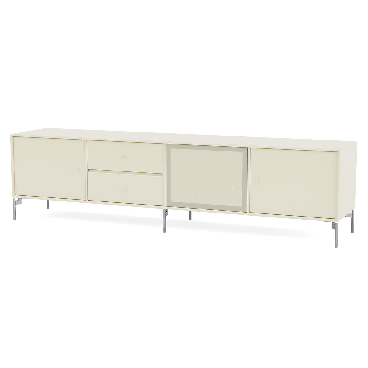 Octave VIII TV and Sound Unit | Vanilla Lacquer