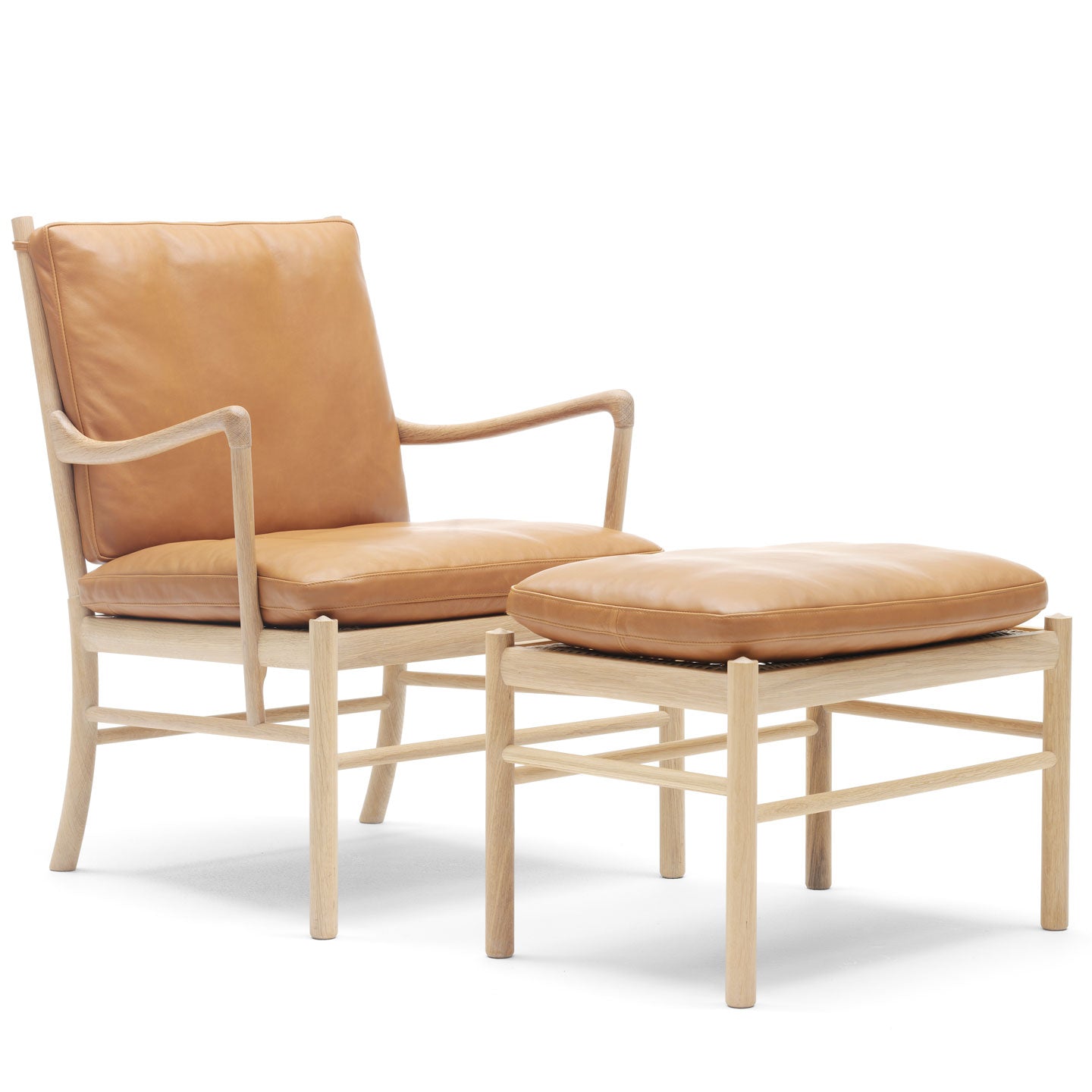 OW149 Colonial Chair | Lime Terra Leather