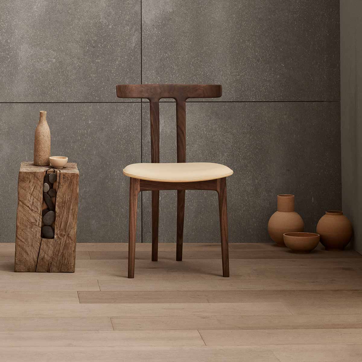 OW58 T-Chair | Leather Sif 90 Natural