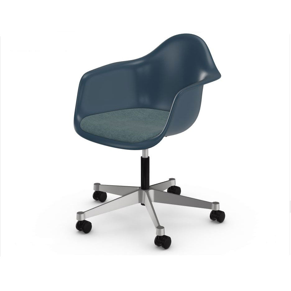 PACC Eames Task Chair | Sea Blue Shell Blue Ivory Seat Pad