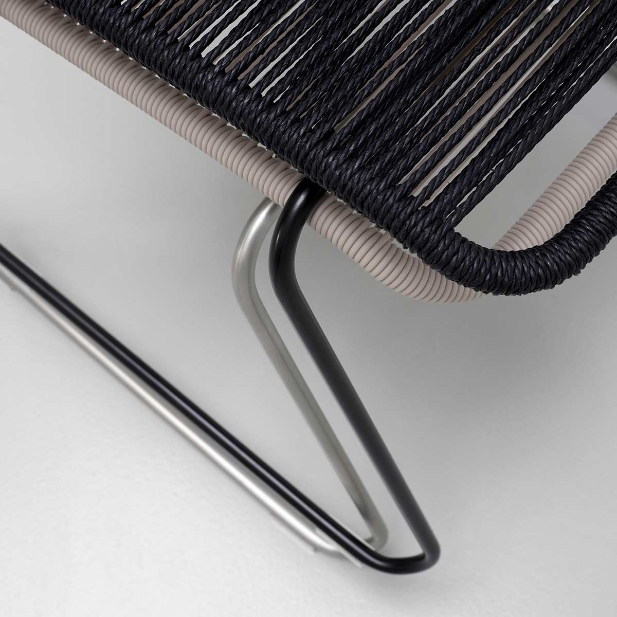 Panton One Tivoli Chair | PVC Cord Carmen Grey