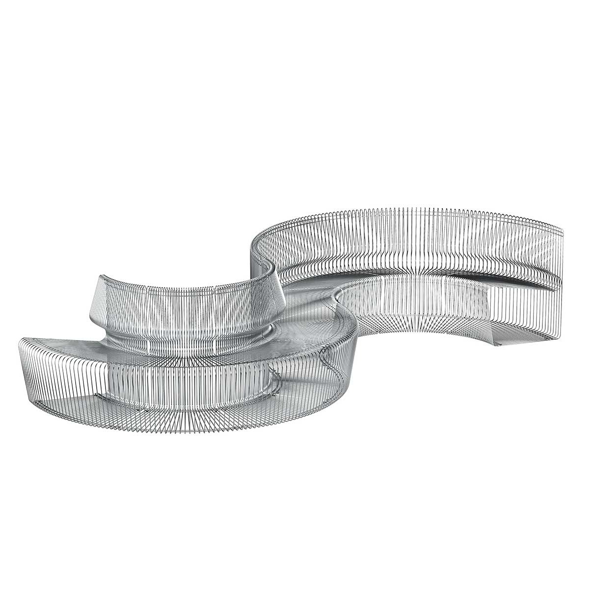 Pantonova Concave | Stainless Steel Wire Frame