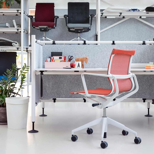 Physix Task Chair | Brick 10 Trioknit Seat and Back