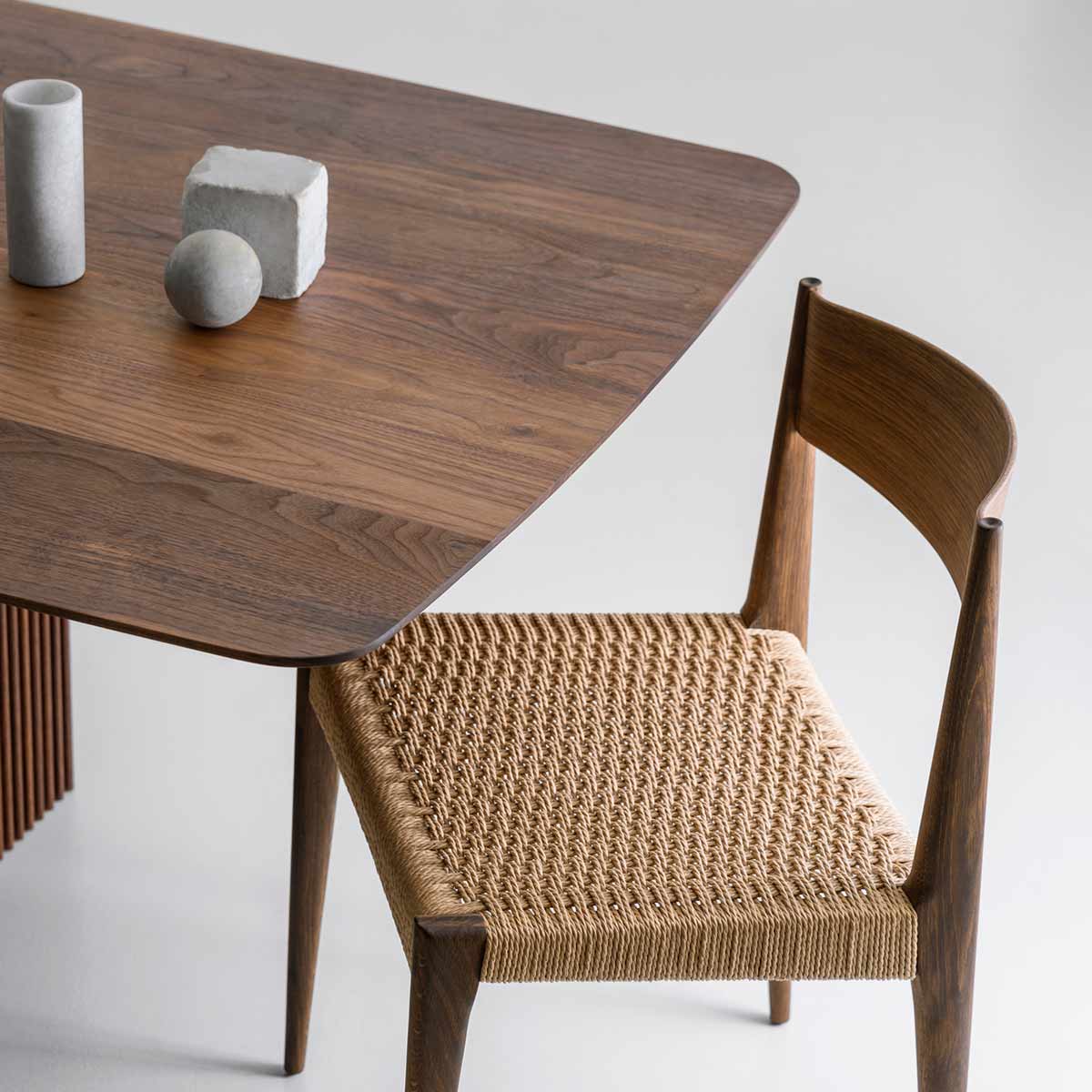 Pia Dining Chair | Natural Papercord Seat