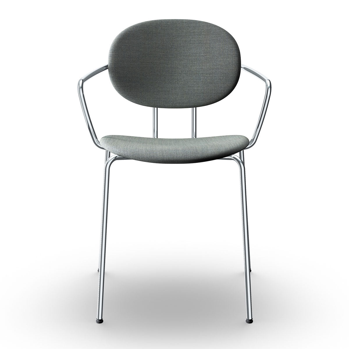 Piet Hein Chair Full Upholstery | Remix Fabric 133 Pebble Grey