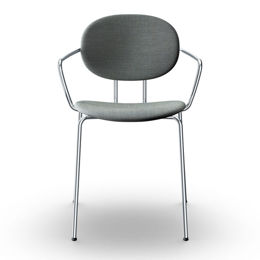 Piet Hein Chair Full Upholstery | Remix Fabric 133 Pebble Grey