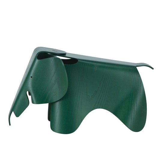 Eames Elephant | Dark Green Stained Plywood