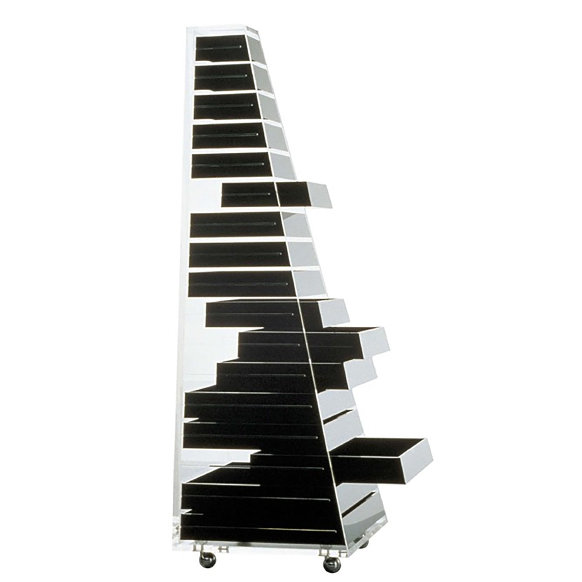 Pyramid Chest of Drawers | Transparent Methacrylate Structure
