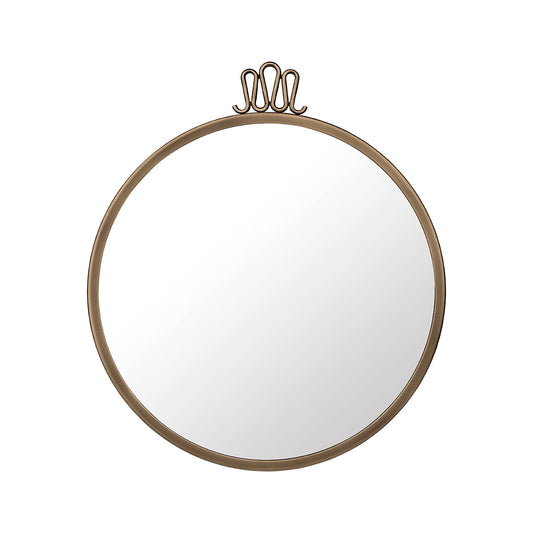 Randaccio Mirror Small | Antique Brass