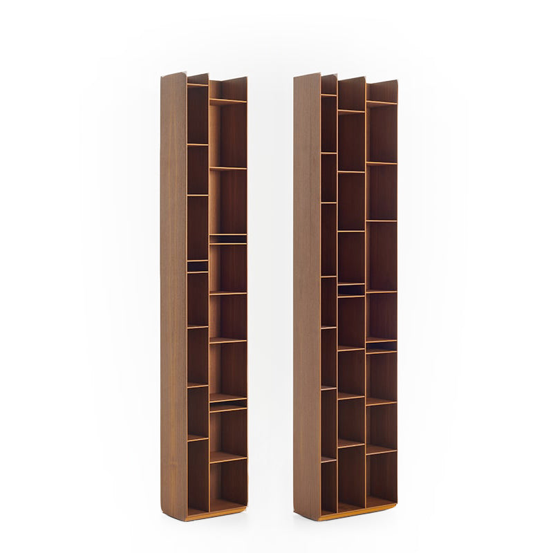 Random 2C Bookcase | Canaletto Walnut Veneer
