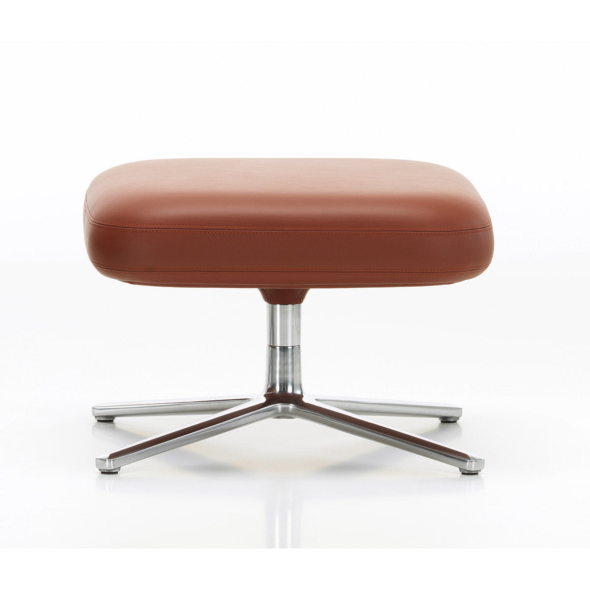 Repos Ottoman | Premium Leather Brandy 93