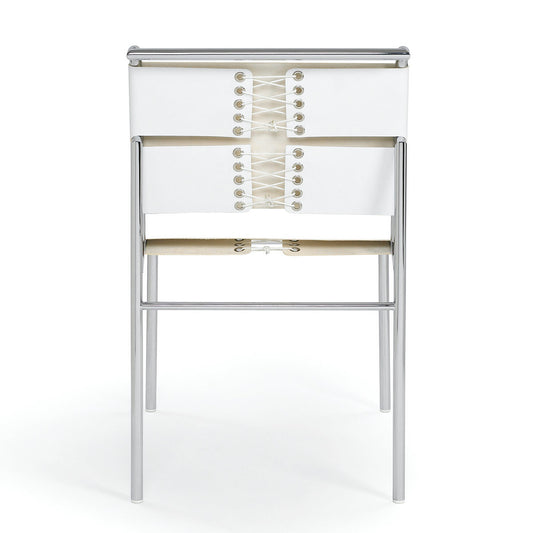 Eileen Gray Roquebrune Chair | White Leather
