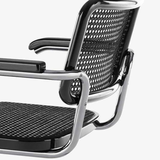 S64 Jil Sander Serious Edition | Dark Melange Canework and Graphite Black Wood