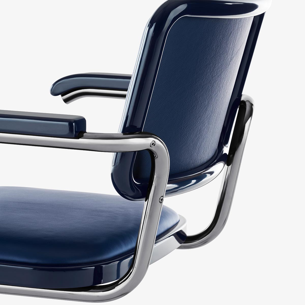 S64 Jil Sander Serious Edition | Graphite Blue Leather and Wood