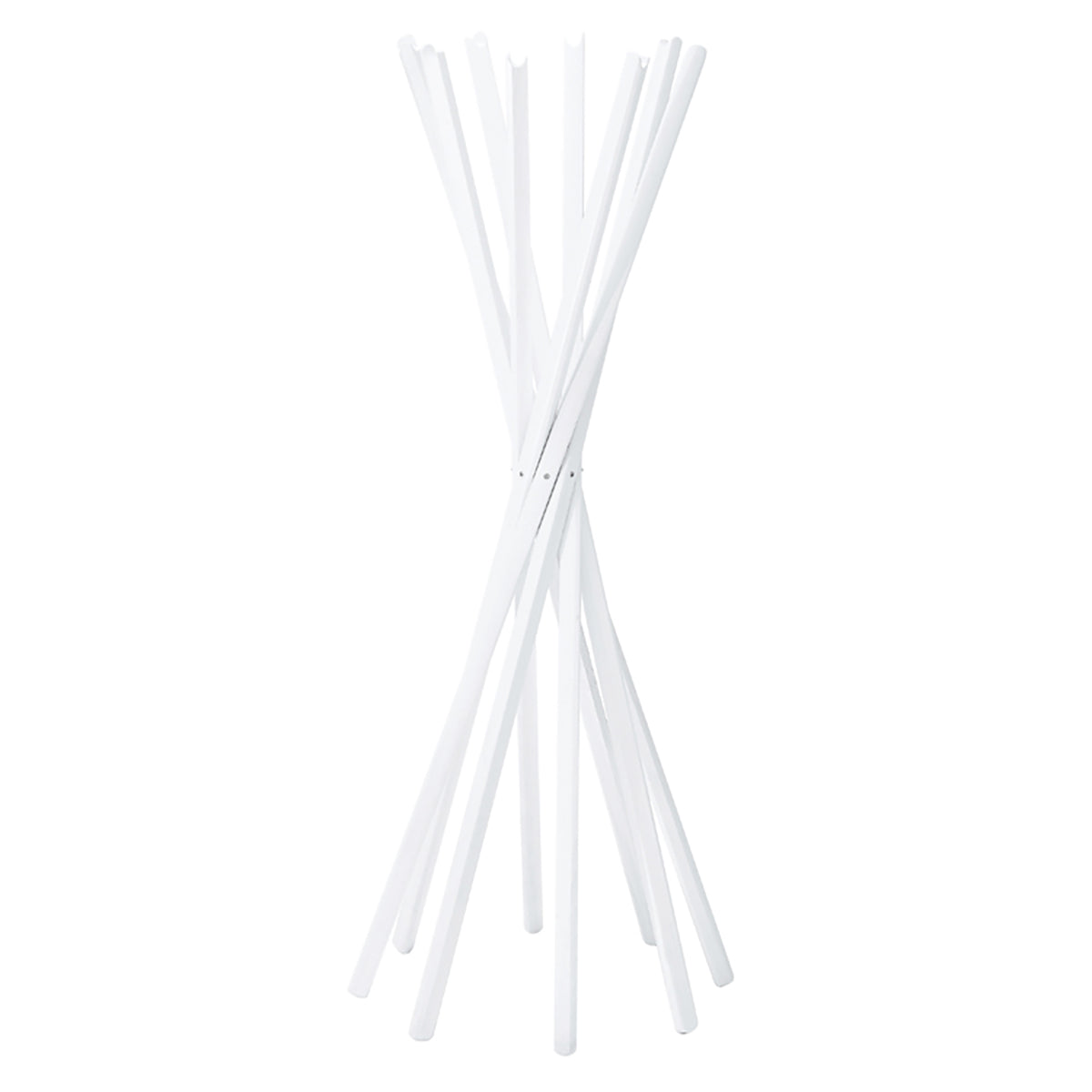Sciangai Coat Stand | White Varnished Ash