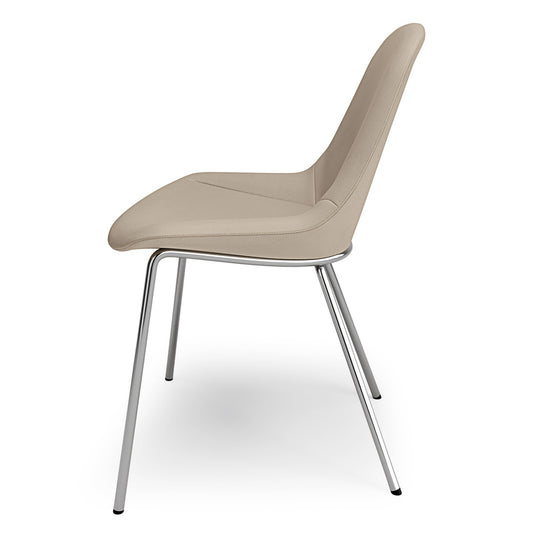 Sheru Side Chair | Off White 7685 Lucia Fabric