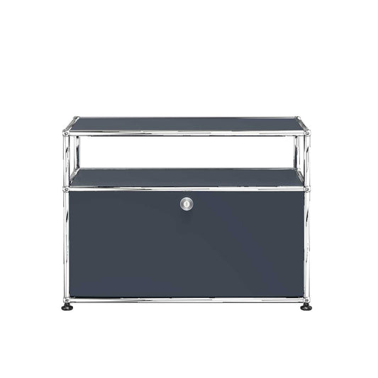 USM Small TV Unit | Anthracite Lacquer Panels