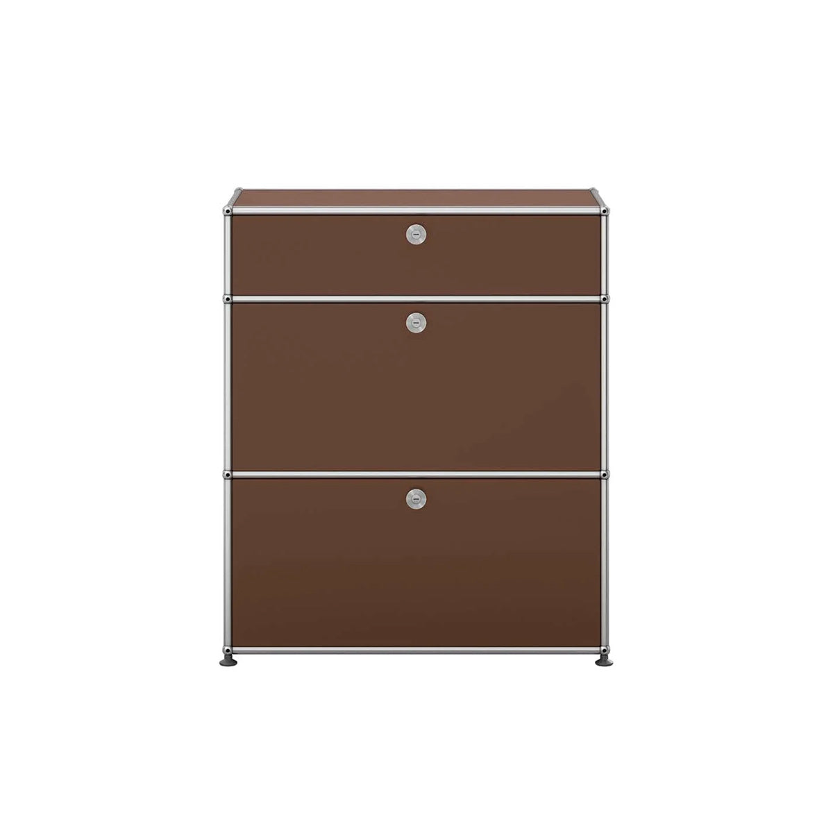 USM Small Dresser | Brown Lacquer Panels