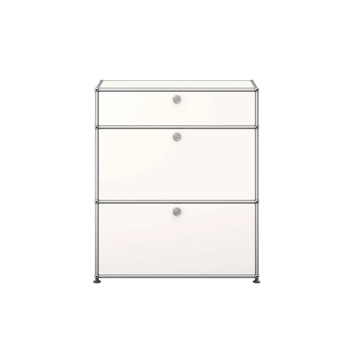 USM Small Dresser | White Lacquer Panels