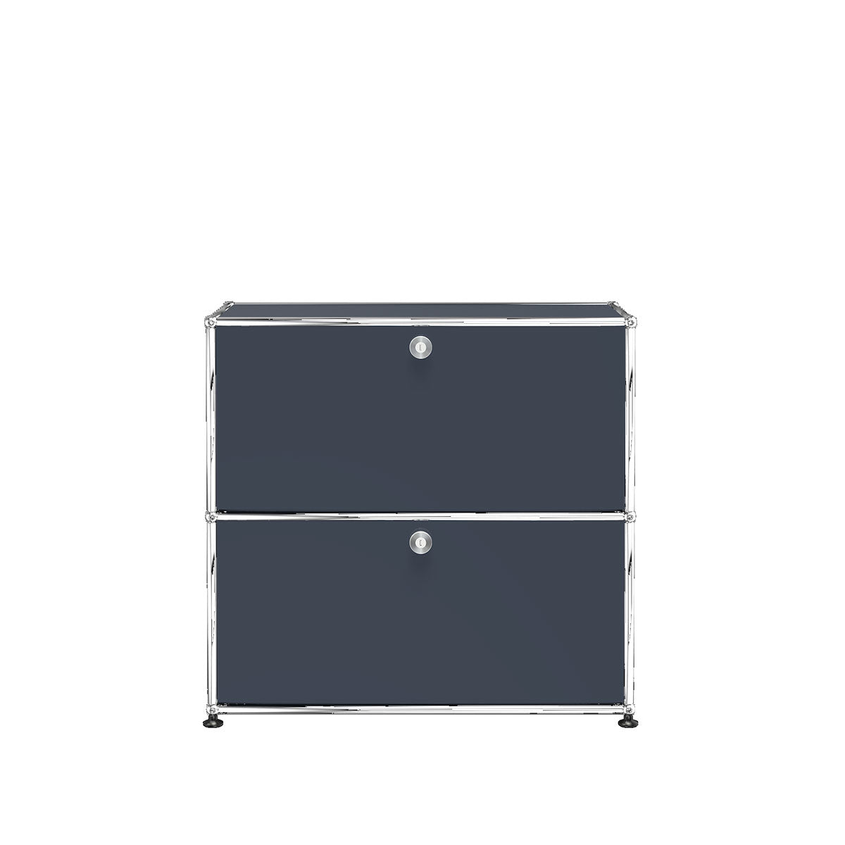 USM Small Closed Unit | Anthracite Lacquer Panels