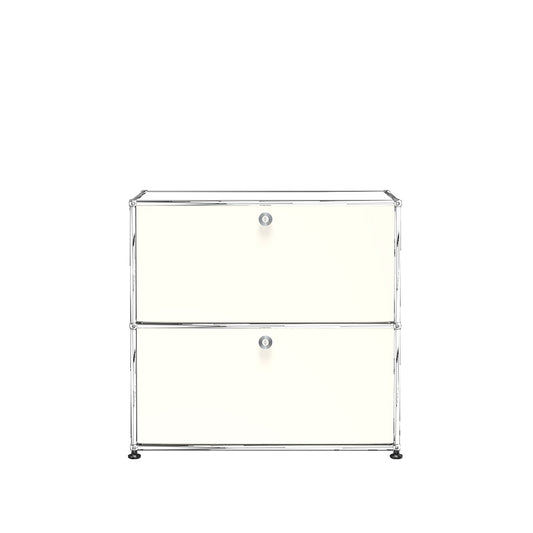 USM Small Closed Unit | White Lacquer Panels