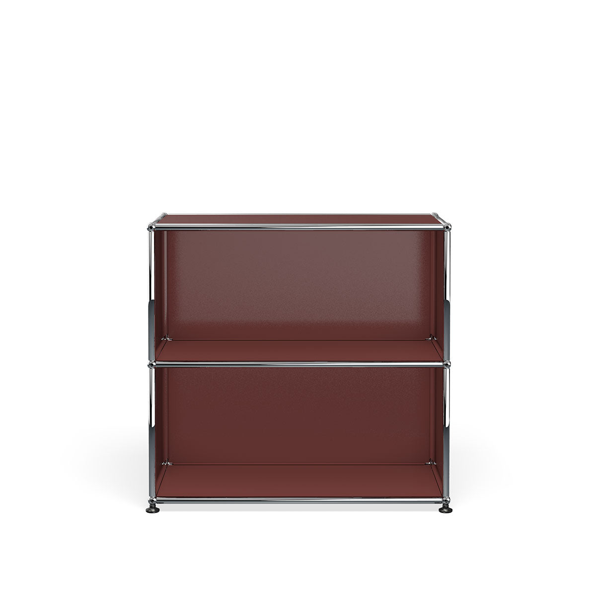 USM Small Open Unit | Ruby Red Lacquer Panels