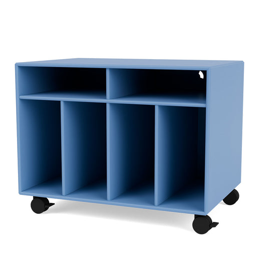 Spin I Vinyl Storage Unit | Azure Lacquer