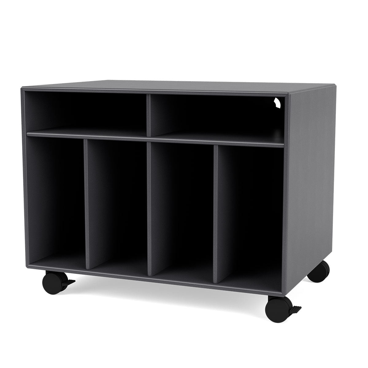 Spin I Vinyl Storage Unit | Coal Lacquer