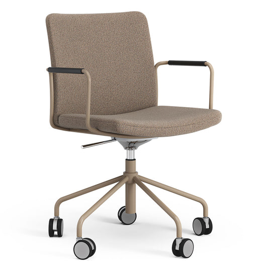 Stella Desk Armchair | Mainline Flax 23 Bank Brown