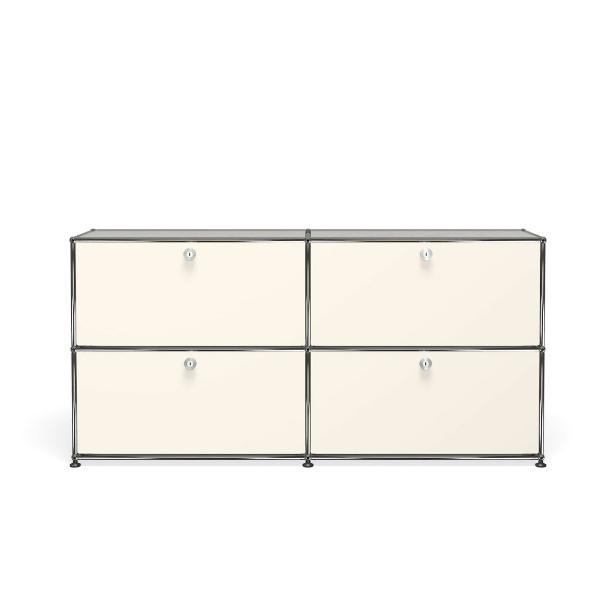 USM 4 Door Sideboard | White Lacquer Panels