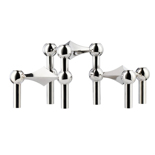 Stoff Nagel Candle Holder 3 Pack | Polished Chrome