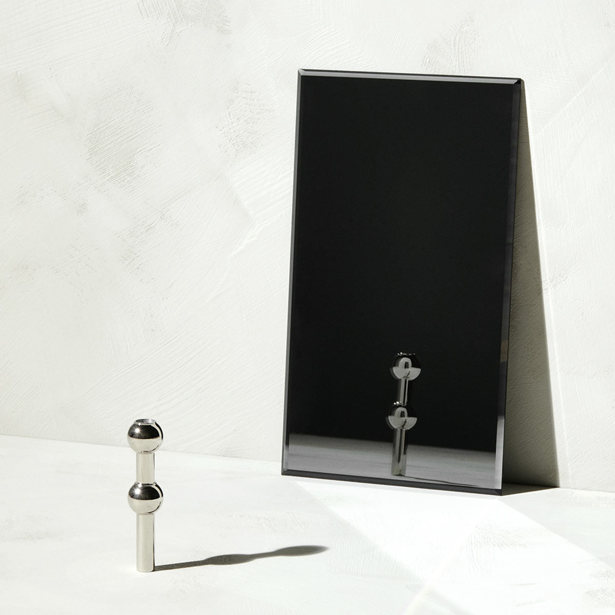 Stoff Nagel Vase | Chrome