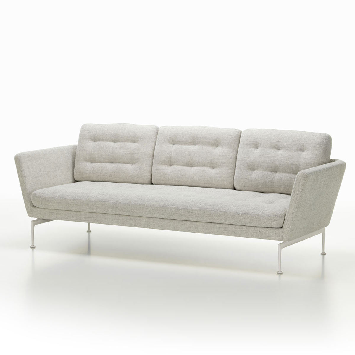 Suita 3 Seater Tufted Sofa | Iroko 03 Sand Upholstery