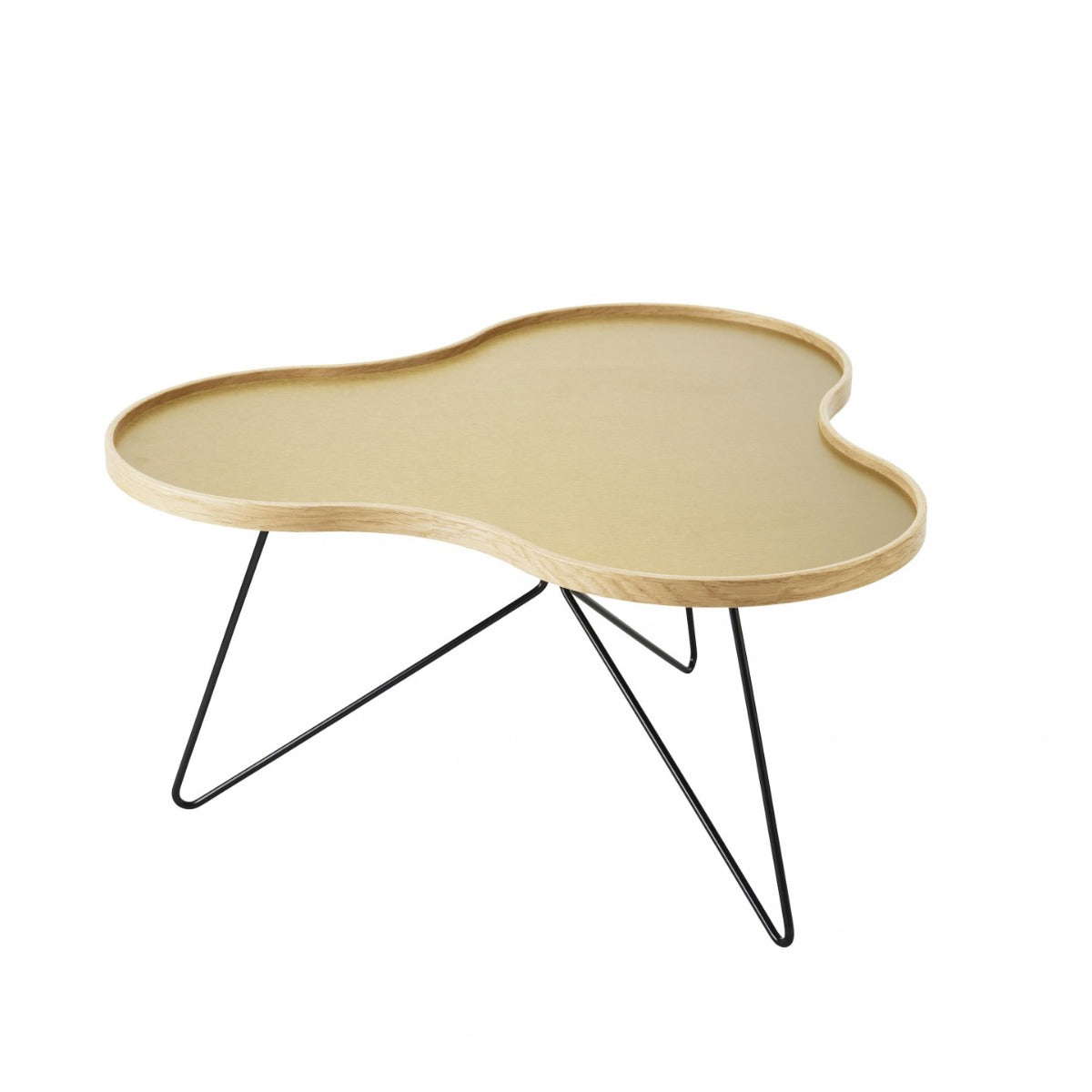 Flower Table Medium | Natural Oak Top and Edge